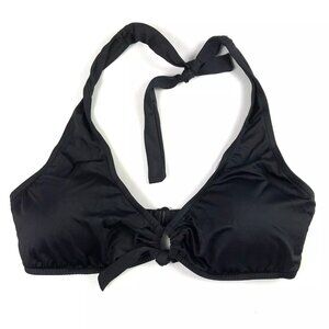 Prego Women’s Black Maternity Roll Waist Bikini, Size Medium